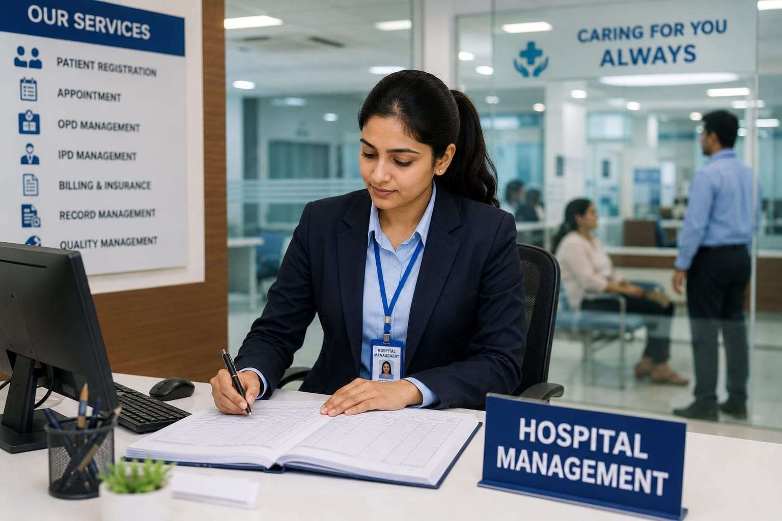 Hospital Management training session