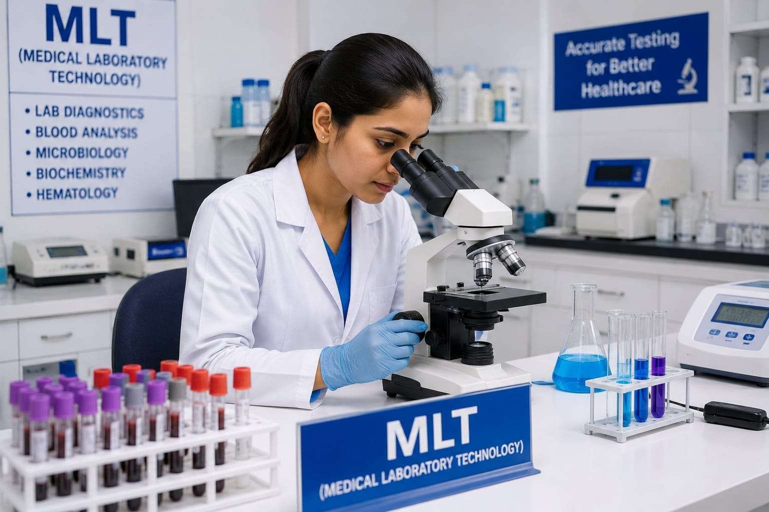 Medical Laboratory Technology training session